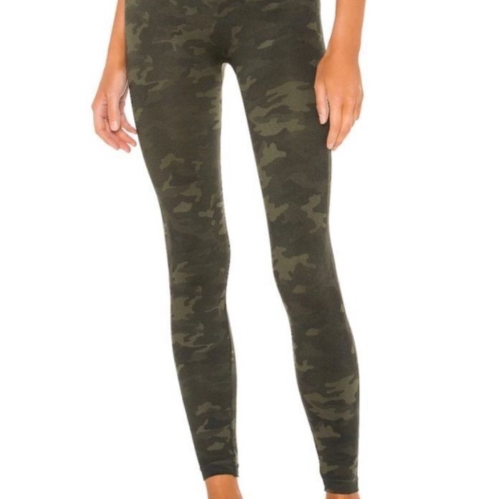 Spanx green camo Leggings